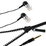 Zipper Headphones (Black)